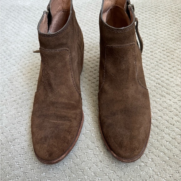 Madewell Suede Ankle Boots size 8.5 - Picture 7 of 8
